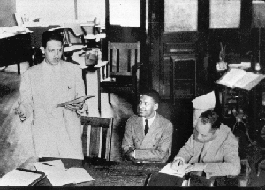 Thurgood Marshall, Donald Gaines Murray, and Charles Houston