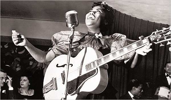 ister Rosetta Tharpe at Cafe Society